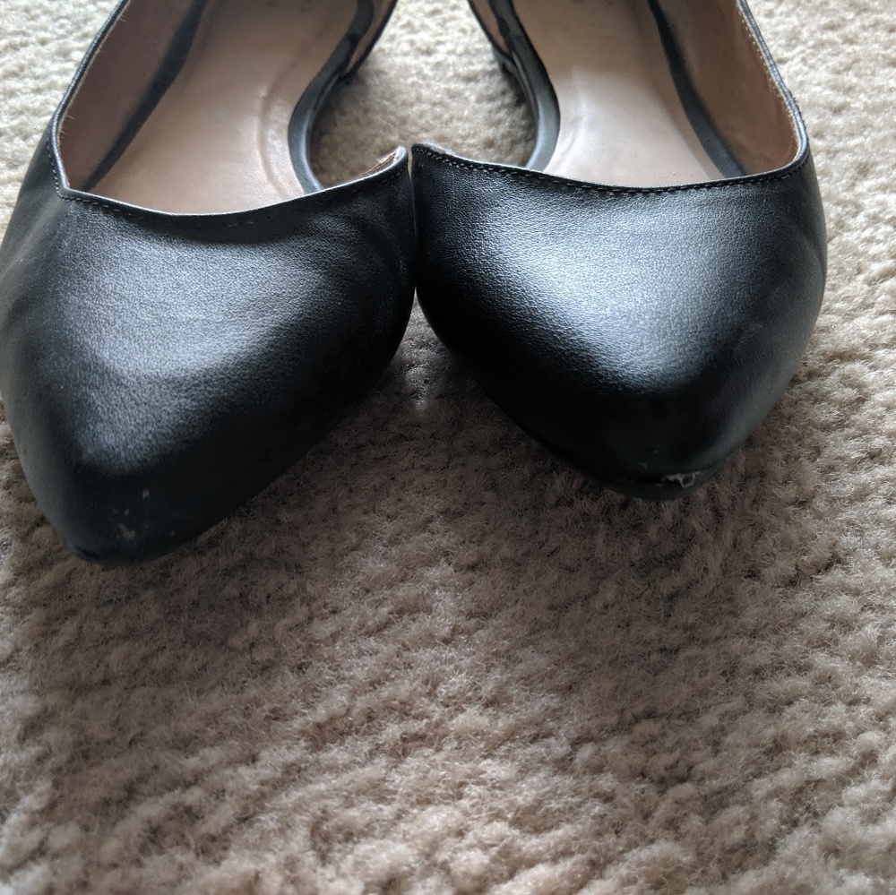 Pointed Toe Open Flats - Picture 6 of 6